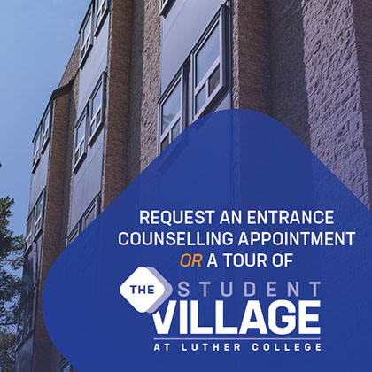 Book an Entrance Counselling Appointment or Student Village Virtual Tour Now