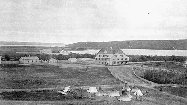 Qu'Appelle Industrial School, Saskatchewan 1885