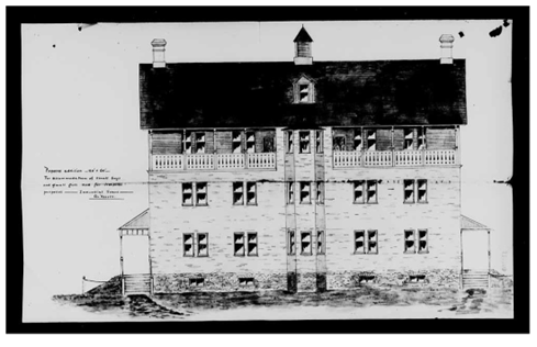 Qu'Appelle Industrial Hospital Plans, 1984